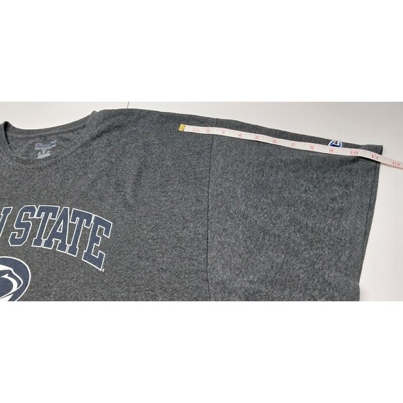 Champion Mens Size XXL Penn State T Shirt Charcoal Gray Tee Y2K University Comfy - Picture 8 of 11